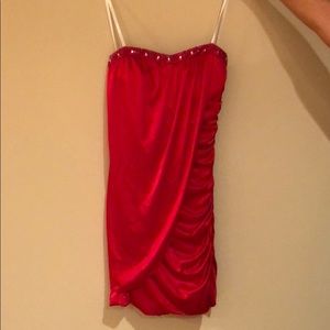Strapless dress
